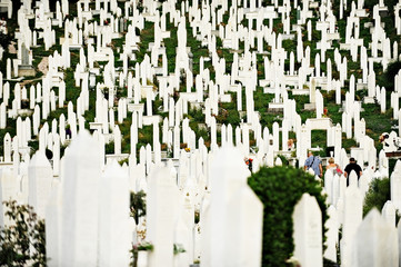 Memorial of the war victims from the Siege of Sarajevo