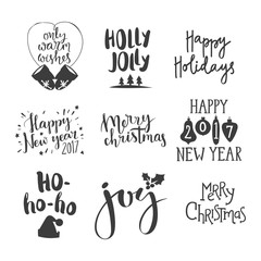 New Year greeting card design