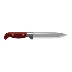 Kitchen knife vector