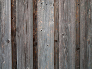 Wooden Wall, made of wooden planks, Close Up