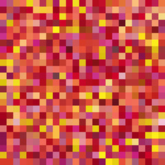 Geometric pattern for business presentations or web template banner flyer. Seamless. Vector illustration. Yellow, orange, red colors.