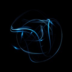 Abstract ring background. Glowing spiral. The energy flow tunnel. shine round frame with light circles light effect. glowing cover. Space for message. Light sphere. Atom power.