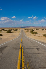 Rough Desert California Road
