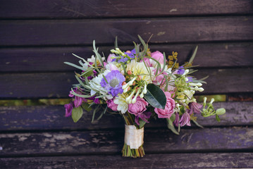 the bride's bouquet