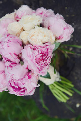 the bride's bouquet