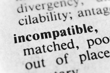 Incompatible