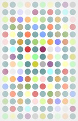 Multi colored dots texture