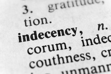 Obraz premium Indecency