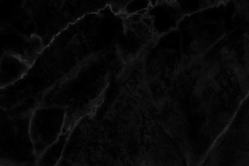 Black marble natural pattern for background, abstract natural marble black and white for design.