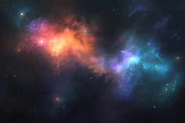 Selbstklebende Fototapete Universum Schöner Weltraumhintergrund