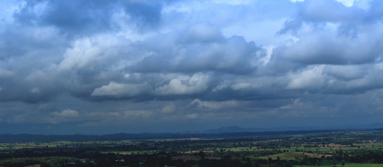 Fototapeta na wymiar sky and cloud with nature background