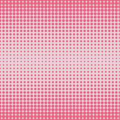 vector pink polkadot background