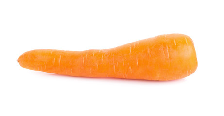 Carrots isolated on white background
