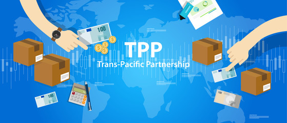 TPP Trans Pacific Partnership Agreement free market trade international