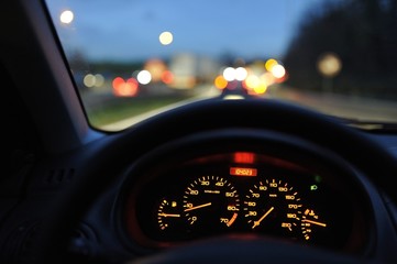 conduire de nuit