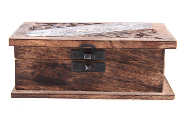 old wooden box