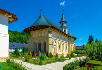 Putna monastery, christian orthodox church, Moldavia, Bucovina, Romania
