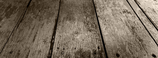 sepia old wooden planks blackground