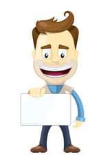 set of businessman in different poses. manager.