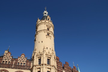 Naklejka premium Das Schweriner Schloss 
