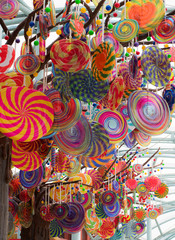 Fototapeta na wymiar Mixed colorful candy