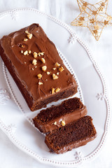 Chocolate Christmas cake