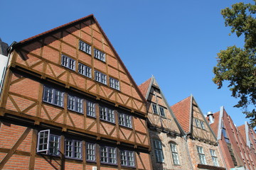 Fachwerkhäuser in Schwerin