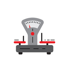 flat icons of scales