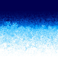 Vector blue ice background