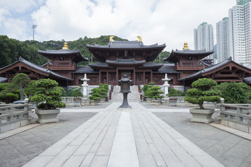 Chi lin Nunnery, Tang dynasty style temple, Hong Kong