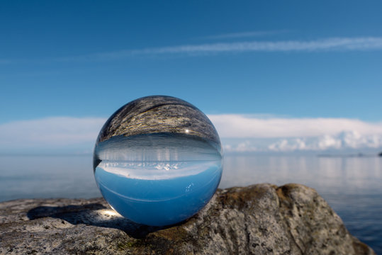 Reflect in crystal ball