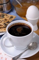 cup of coffee   breakfast