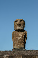Fototapeta premium Moai of Ahu Tongariki