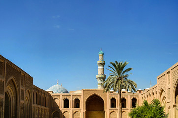 Exterior of famous Al-Mustansiriya University and Madrasah, Baghdad, Iraq - 123525771