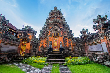 Balinese door facade