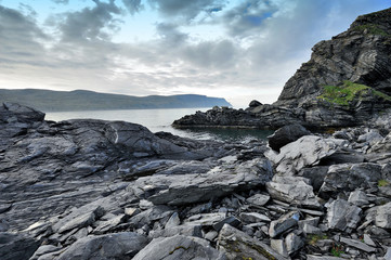 coastline near Skarsvag, Norway