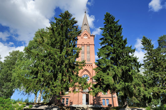 Church in Nurmes, Finland