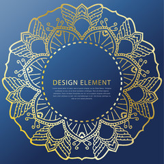 Abstract Ornate Element for Design