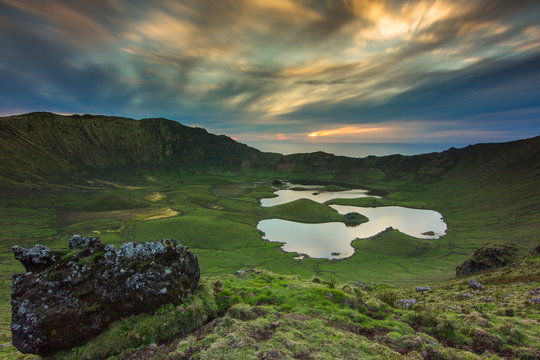 Caldeir&atilde;o do Corvo, Ilha do Corvo - A&ccedil;ores
