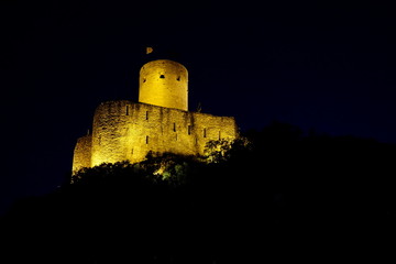 castle by night