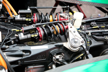 Racing car engine