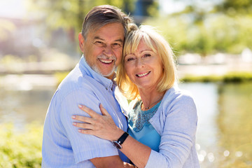 Fototapeta premium Senior Couple Outdoors 