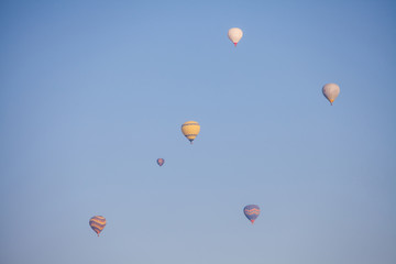 Hot air balloons in Cappadocia