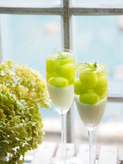 マスカットゼリー