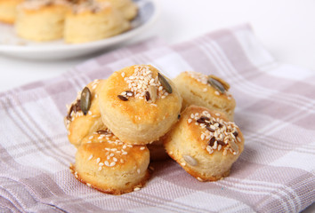 Homemade cheese scones