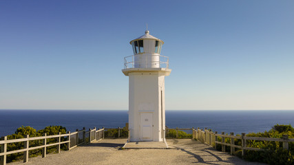 Fototapeta na wymiar Leuchtturm am Cape Liptrap in Victoria in Australien