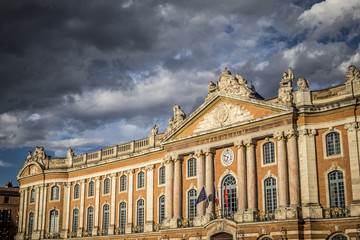 The Capitole city hall of Toulouse France