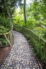 Jardin des Plantes public garden park in Toulouse France