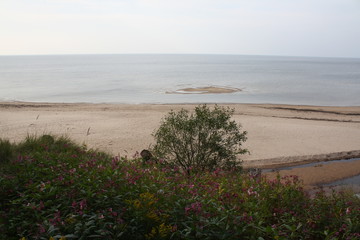 Seascape in Latvia.
