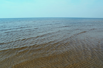 Seascape in Jurmala, Latvia